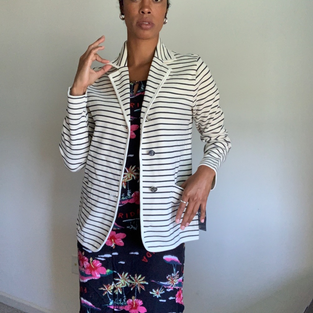 Chaps Stripped Jacket - image 2